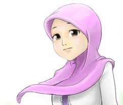 Gambar Kartun Muslimah Lucu Gambargambar Cantik Imut Mudah Digambar
