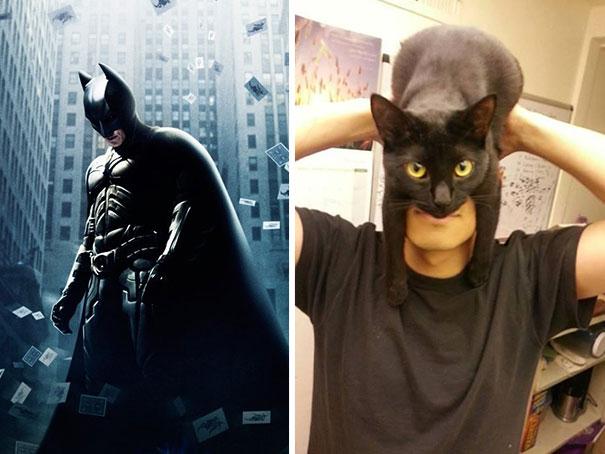 gambar cosplay batman lucu dan kreatif