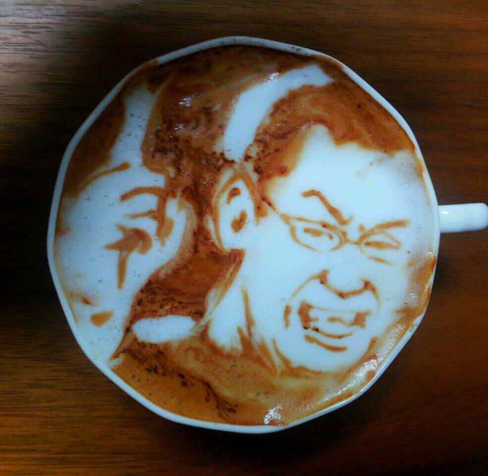 gambari unik dan lucu 3d latte