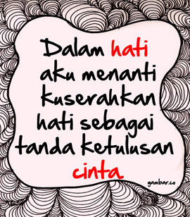 kata kata indah romantis