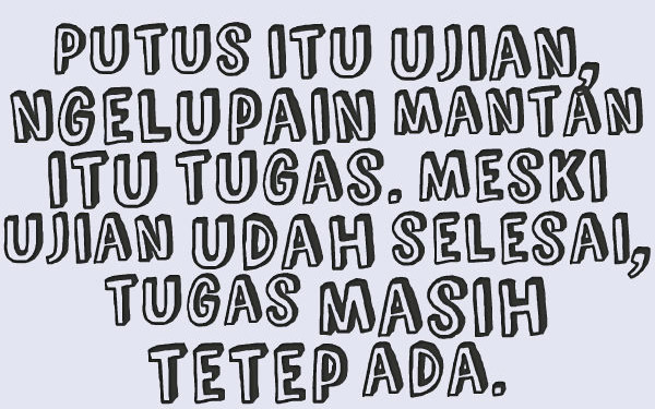 kata kata lucu tentang cinta dan mantan