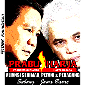 dp bbm animasi pasangan prabowo hatta