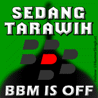 dp bbm off terawih