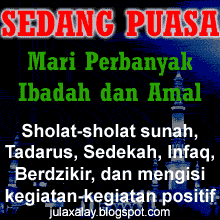 dp bbm sedang berpuasa