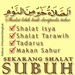 dp bbm shalat subuh