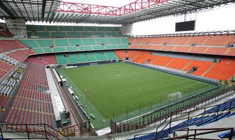 lapangan stadion ac milan