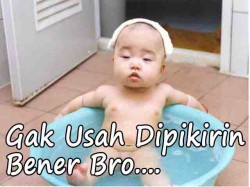 Foto Lucu Gokil bayi