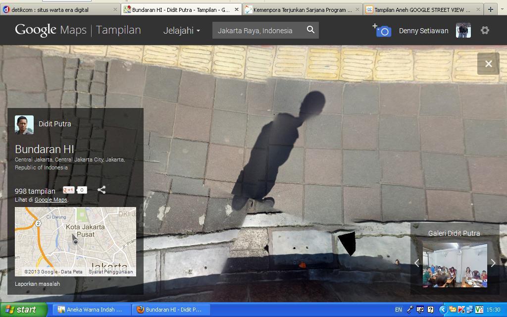 gambar aneh google streetview