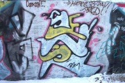 gambar graffiti 3d indah