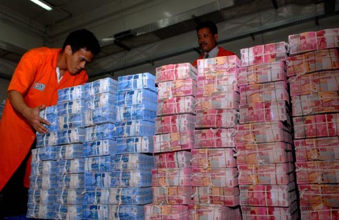 DP BBM Gambar Uang Banyak